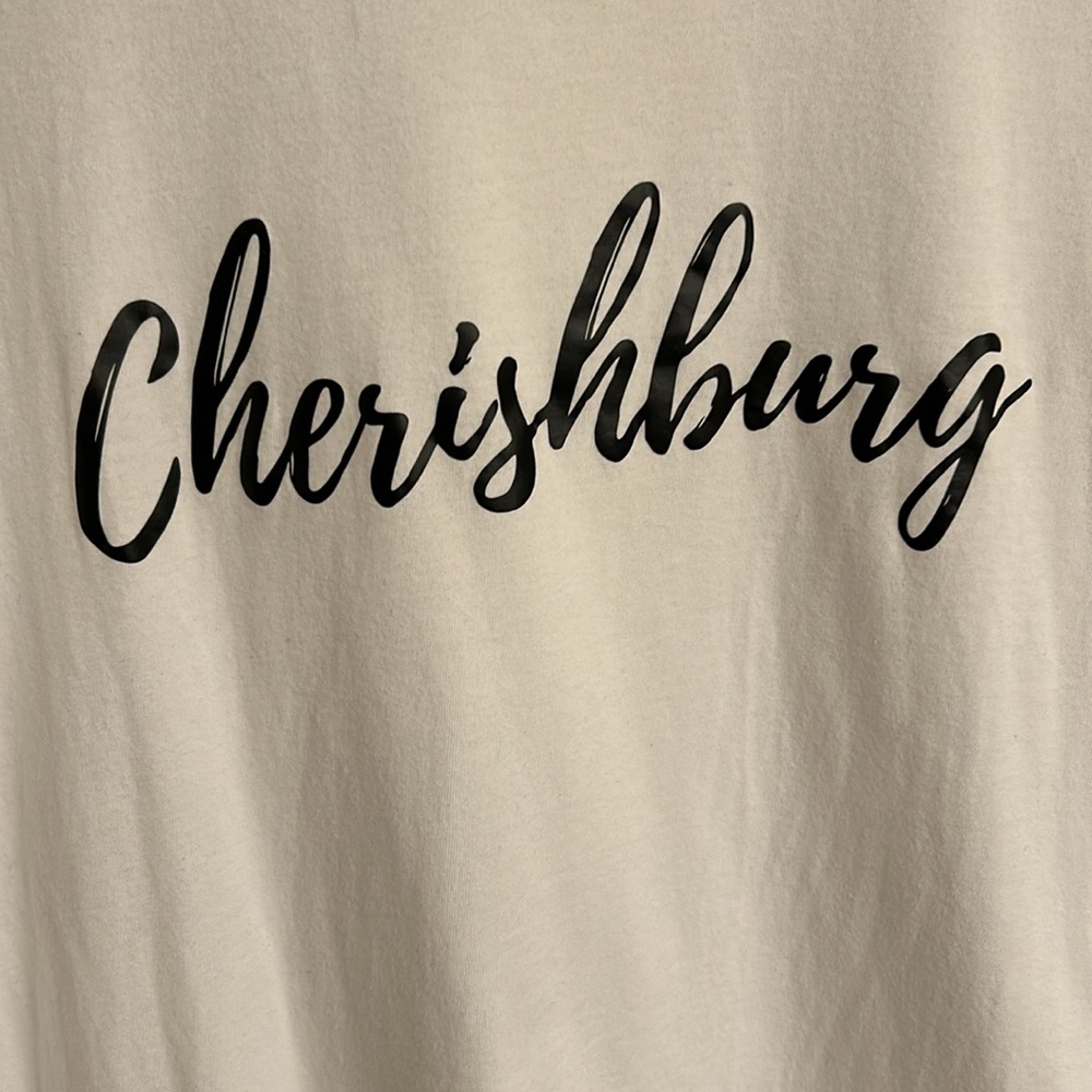 Bella + Canvas White Cherishburg Short Sleeve Cotton T-shirt Unisex XL - Picture 4 of 6